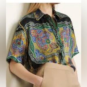 Sandro blouse size small
